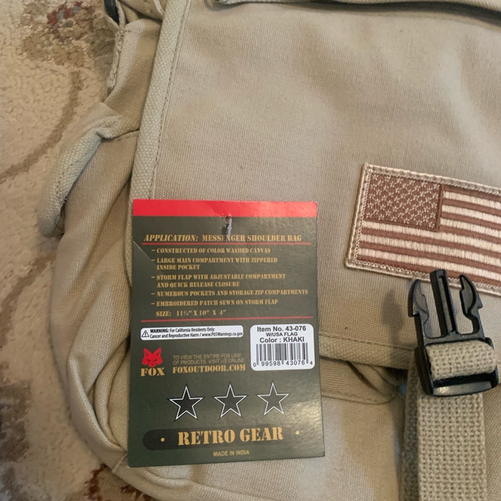 Fox Outdoor Retro messenger bag